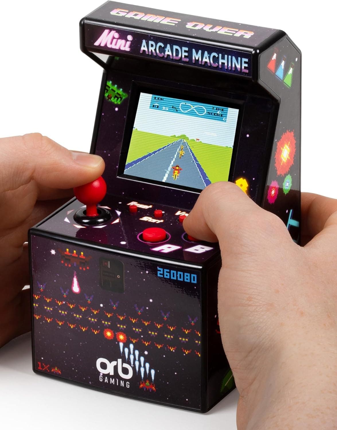 Desktop mini arcade machine