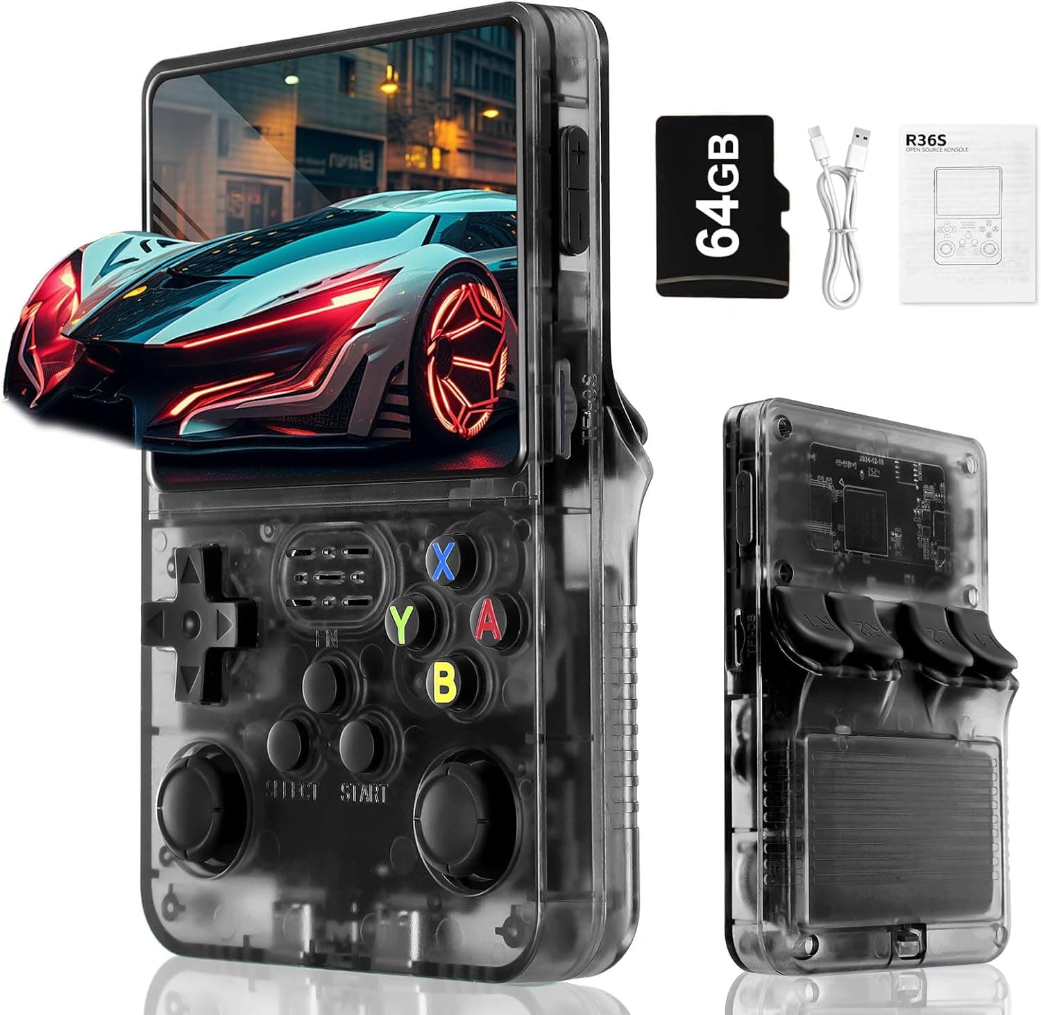 R36S budget retro handheld console